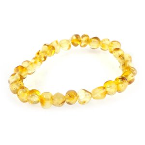 Baroque Amber Baby Anklet